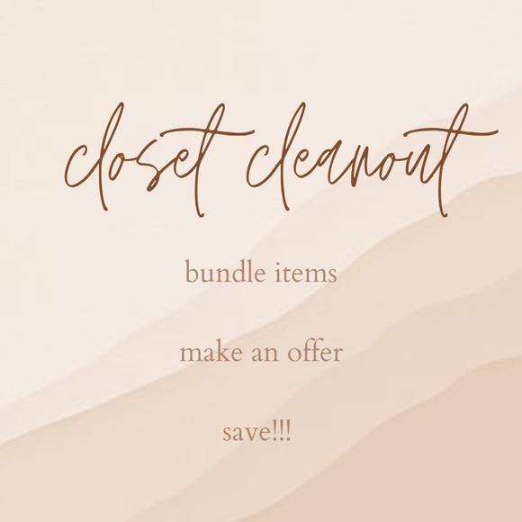 CLOSET CLEAN OUT! - Picture 1 of 1